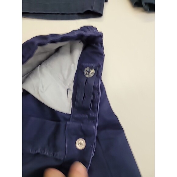 4 Pair Girl's Size 7 Navy Blue Uniform Shorts Cat Jack Arrow Gymboree Adjustable - Picture 6 of 16